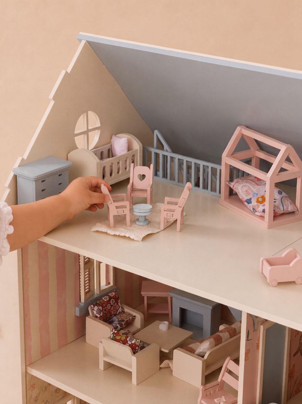 A Dollhouse at Three: Where Imagination Meets the Real World
