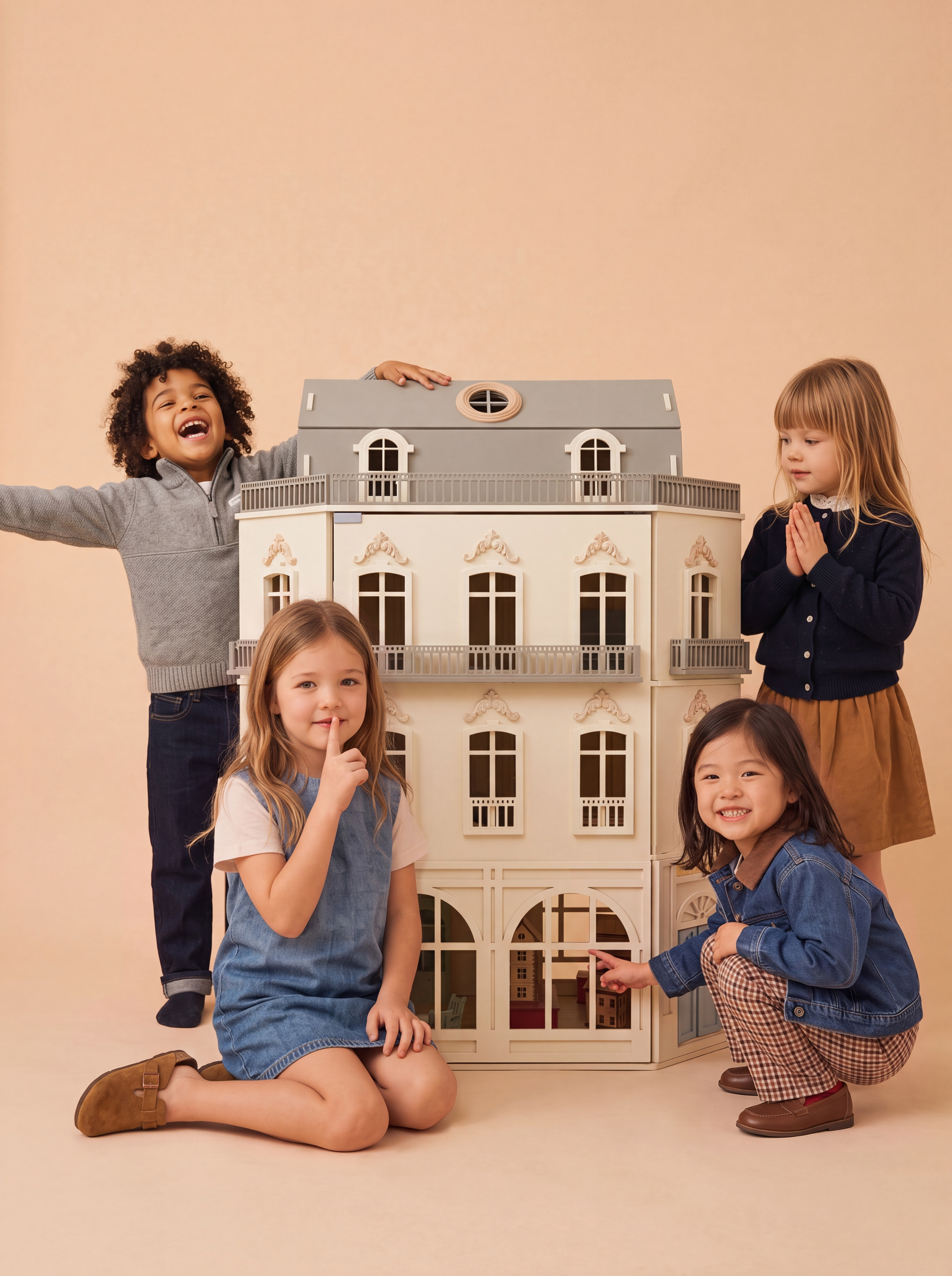 House of Paris Luxury Dollhouse – A Tale of Parisian Magic