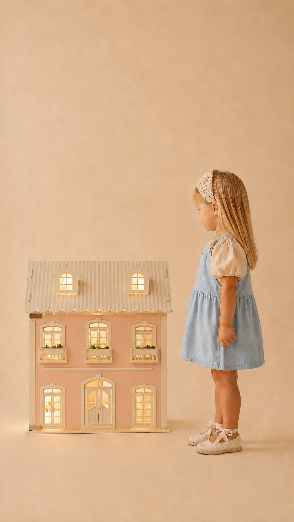 House of Nice – French Riviera Handcrafted Wooden Dollhouse