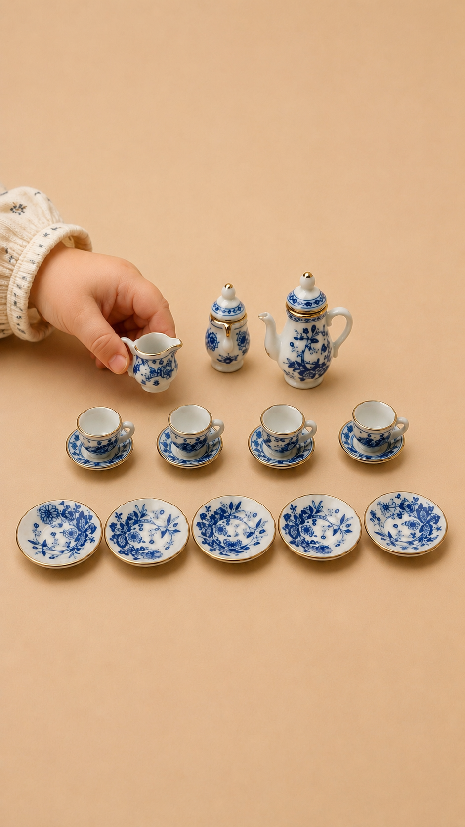 Little Forest Animals – Miniature Porcelain Tea Set