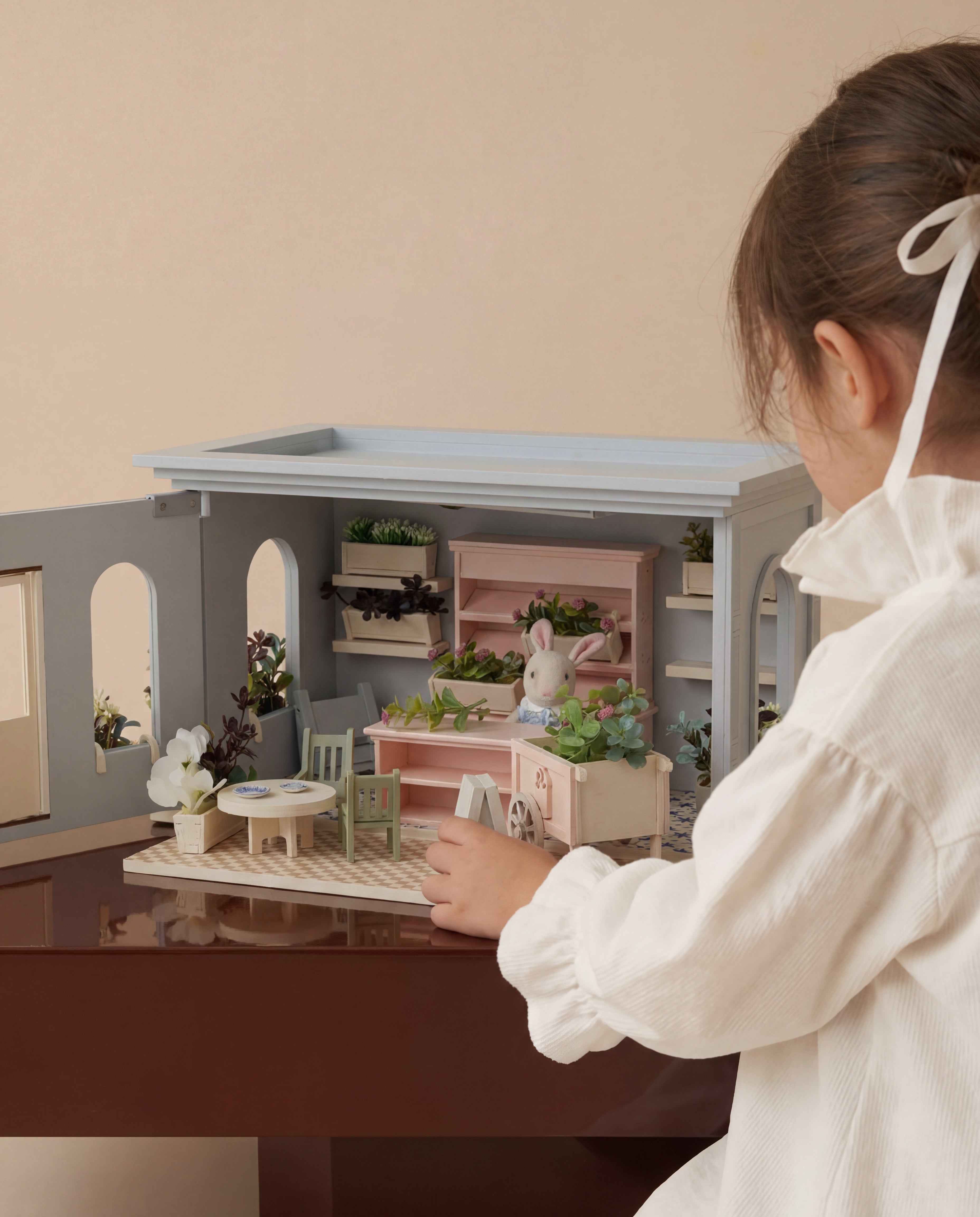 La Fleuriste de Camille – Wooden Flower Shop by Little Forest Animals