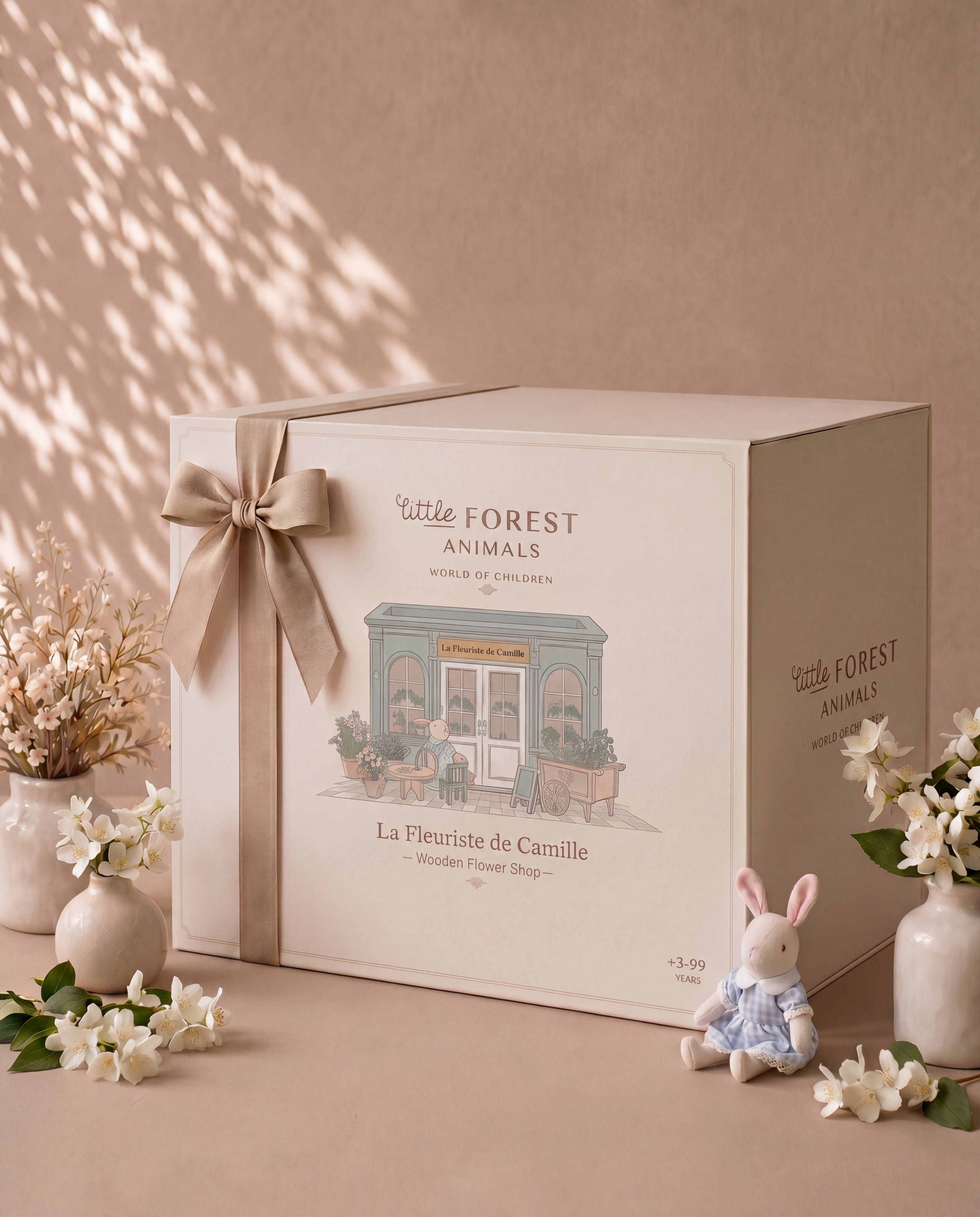 La Fleuriste de Camille – Wooden Flower Shop by Little Forest Animals