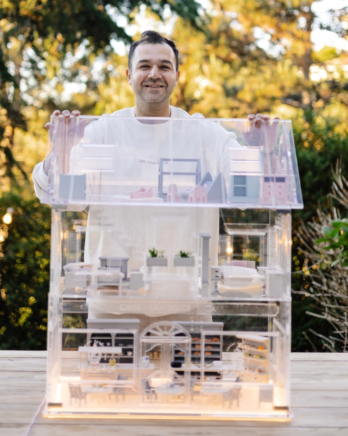 Crystal Rome – Limited Edition Luxury Plexiglass Dollhouse