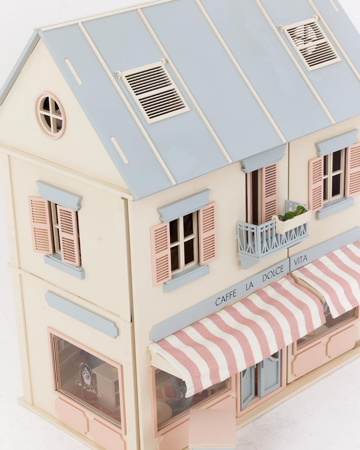 House of Rome – Italian Style Dollhouse with Café & Bakery