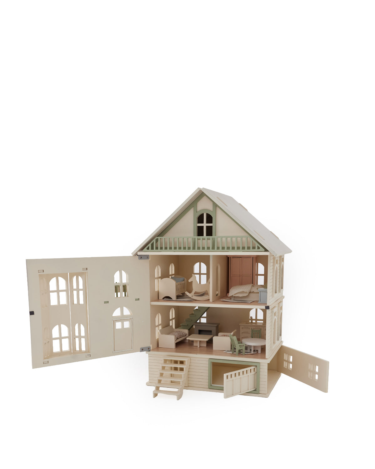 House of San Francisco – Luxury Wooden Dollhouse for Timeless Play