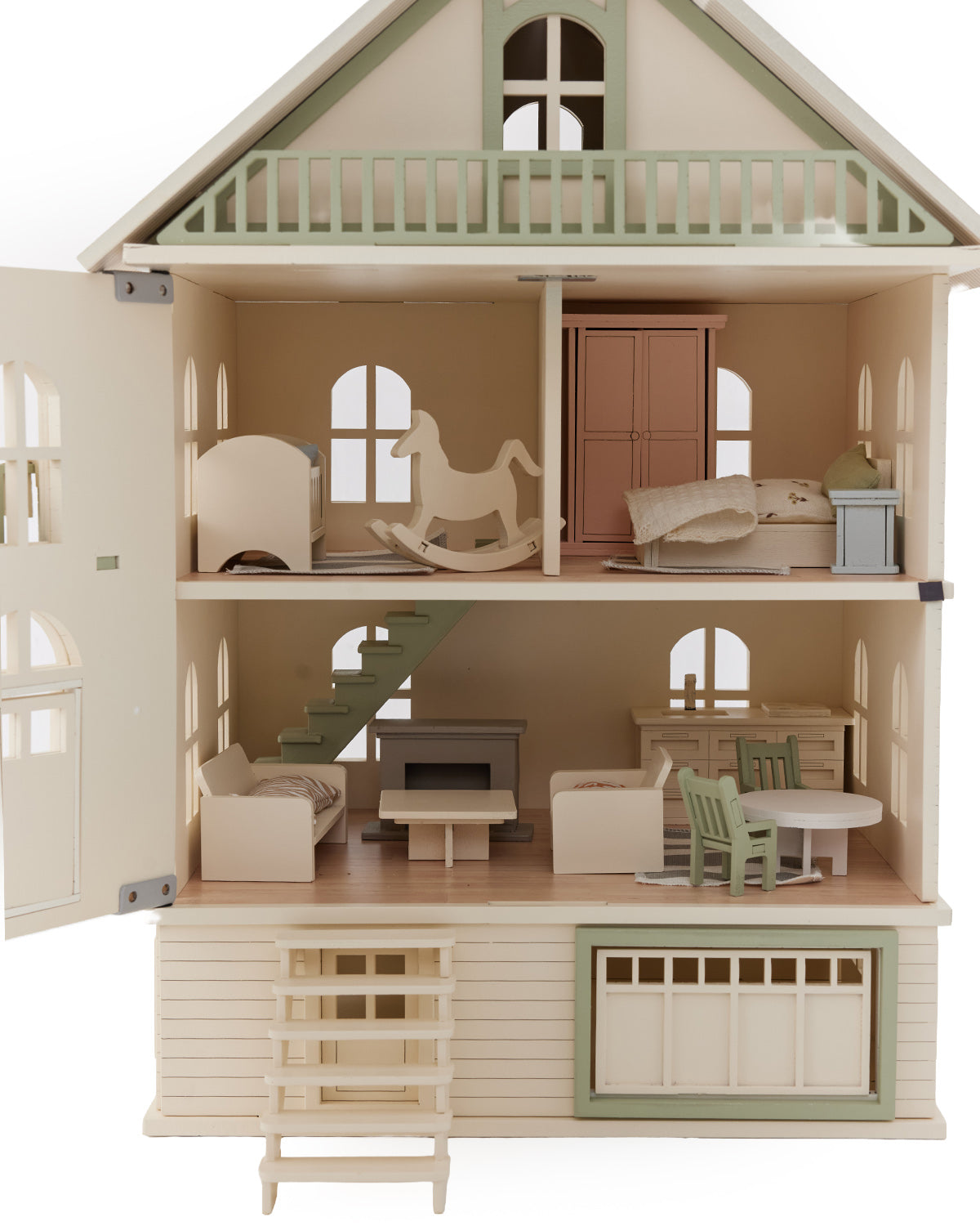 House of San Francisco – Luxury Wooden Dollhouse for Timeless Play