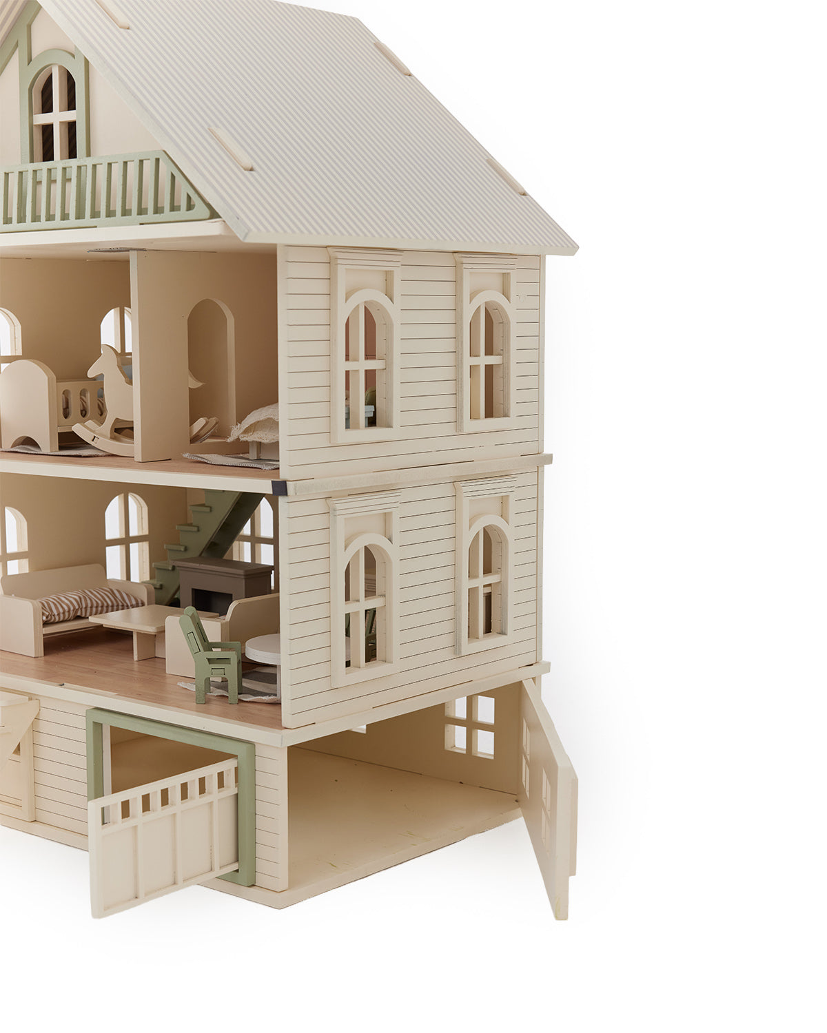 House of San Francisco – Luxury Wooden Dollhouse for Timeless Play