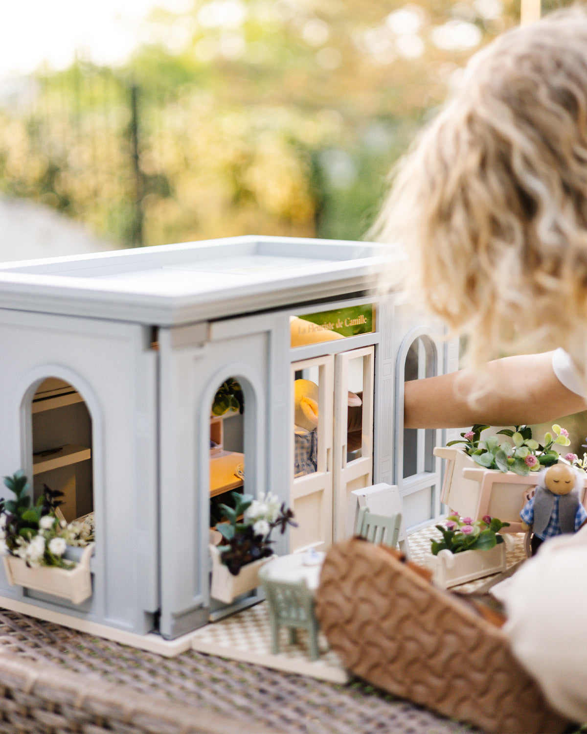 La Fleuriste de Camille – Wooden Miniature Flower Shop by Little Forest Animals