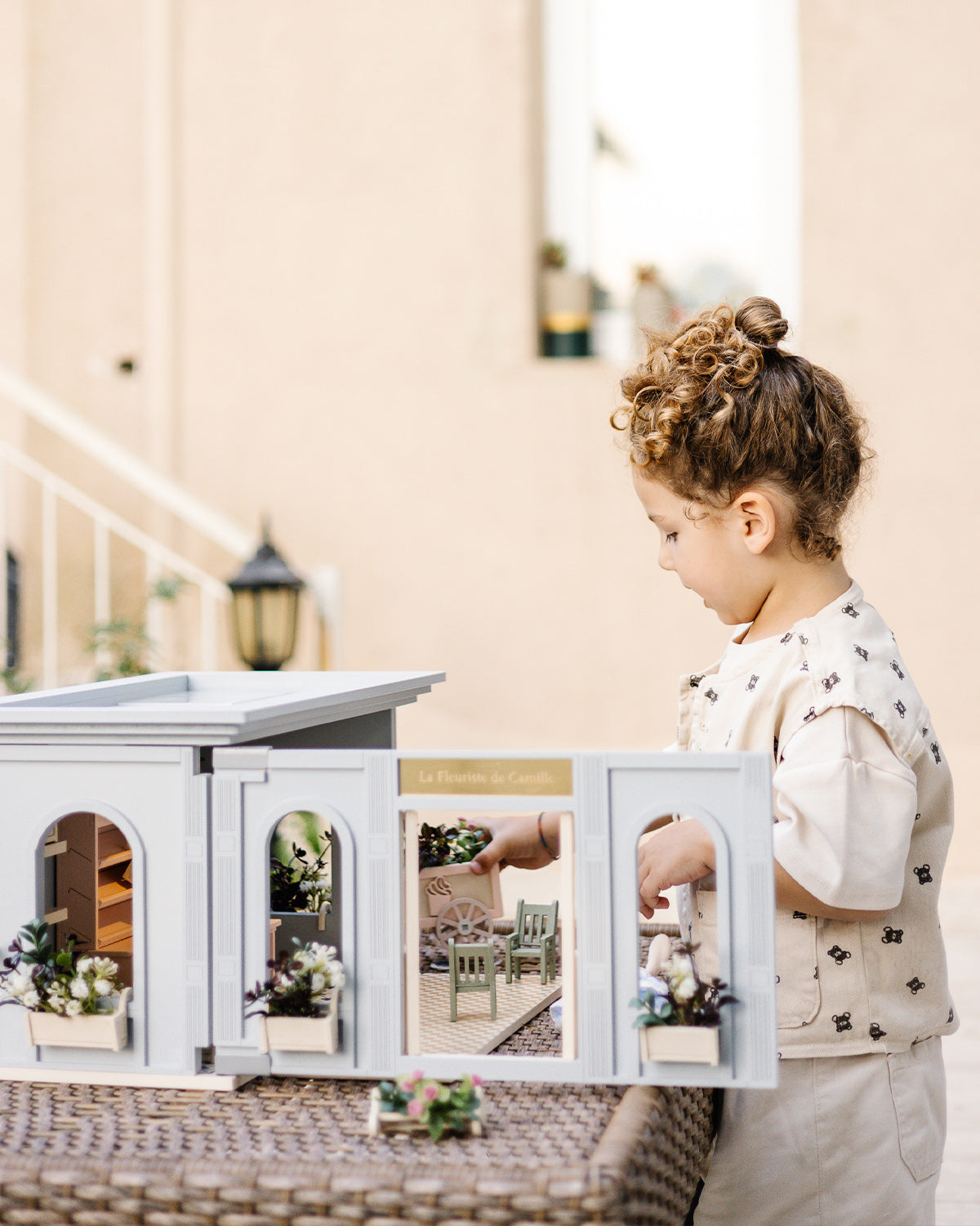 La Fleuriste de Camille – Wooden Miniature Flower Shop by Little Forest Animals
