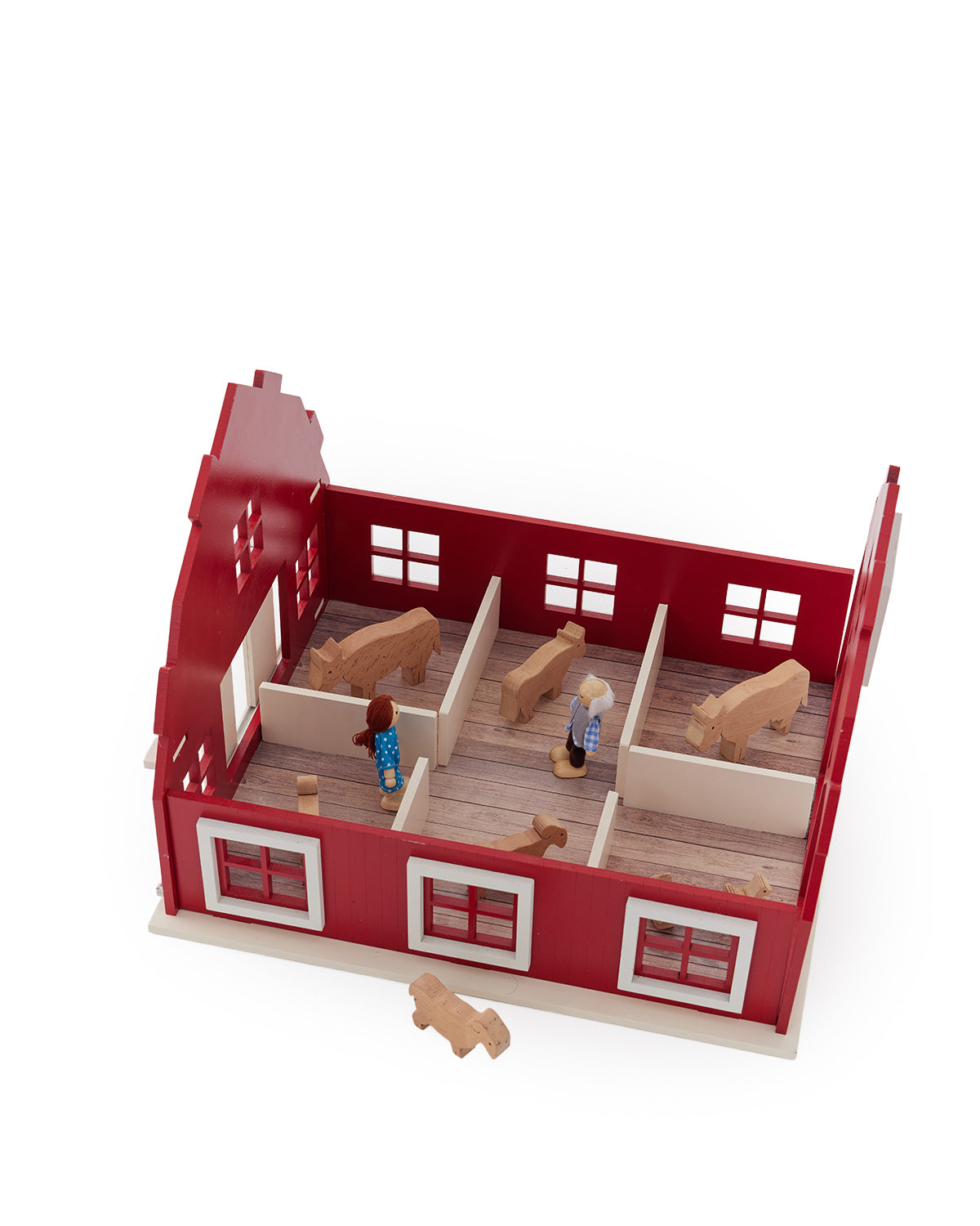 The Dutch Barn Wooden Dollhouse