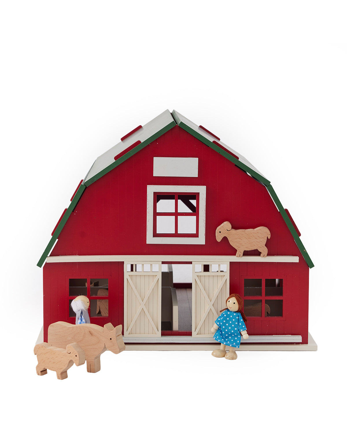 The Dutch Barn Wooden Dollhouse