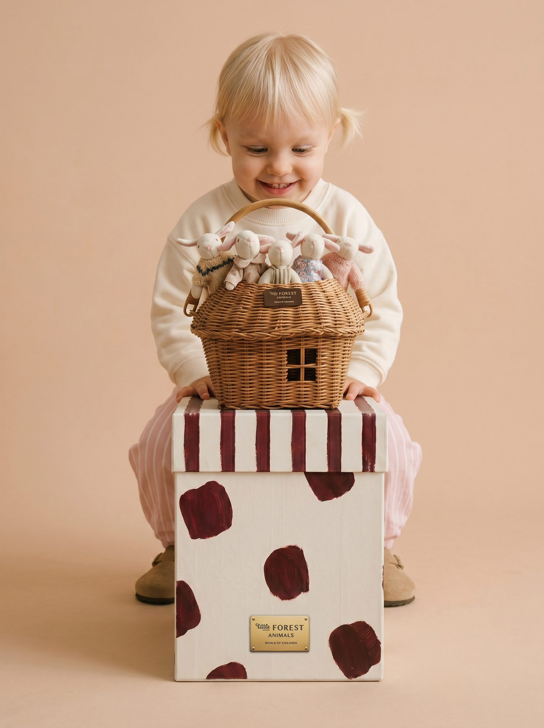 Meet the Bellevue & Thompson Families: Hand-Sewn Doll Families