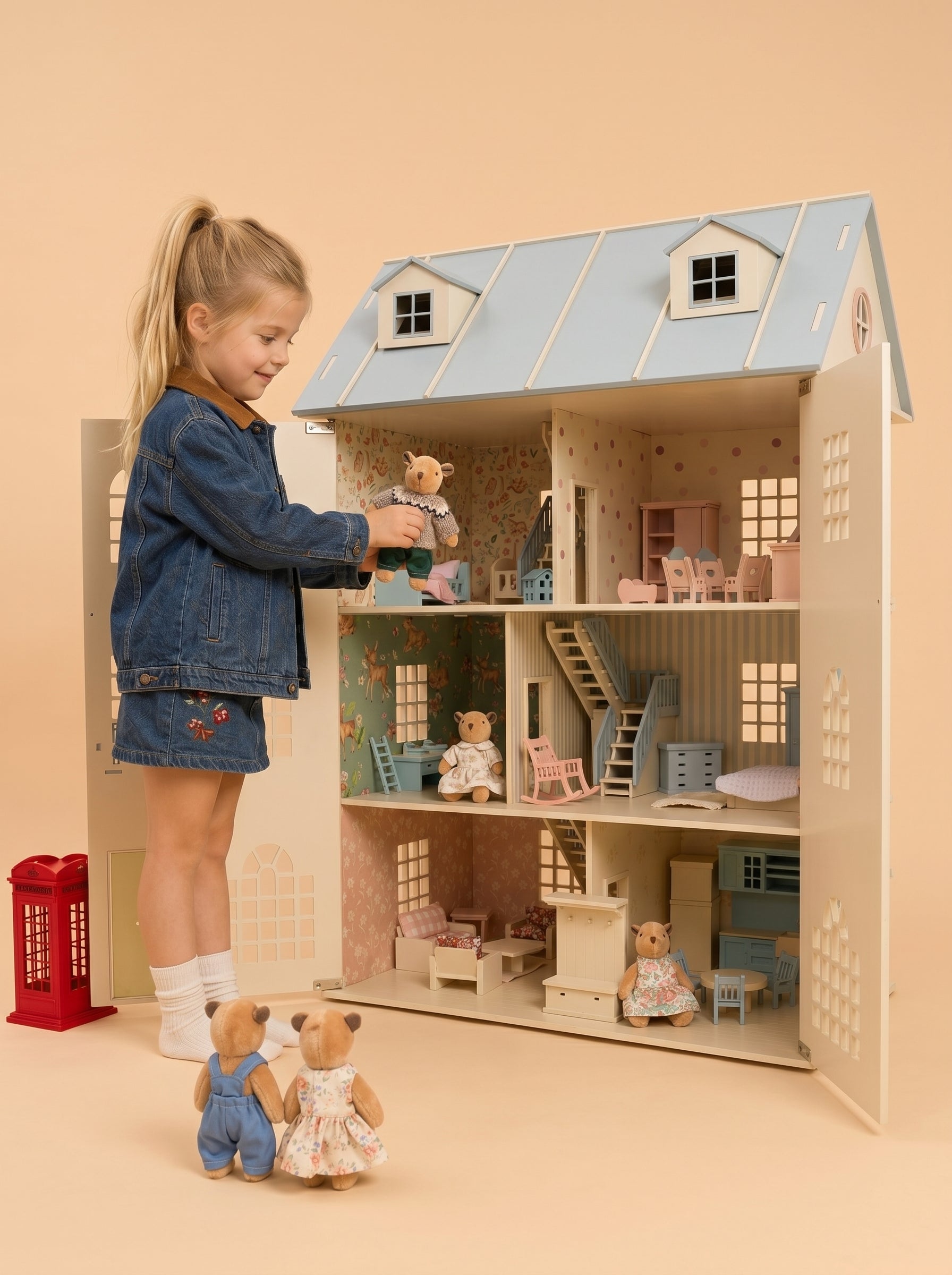 House of London – 4-Storey London Dollhouse