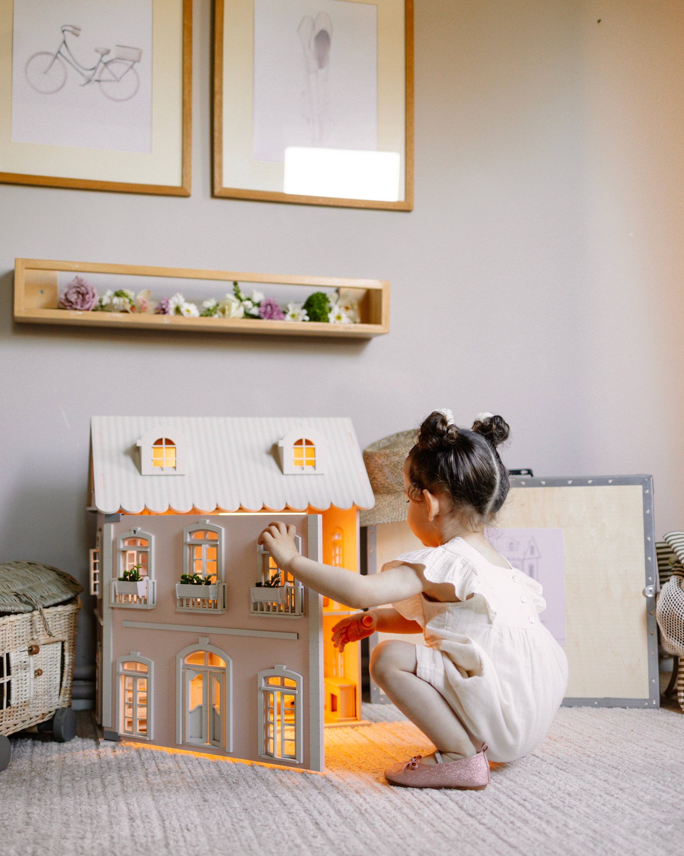 House of Nice – French Riviera Handcrafted Wooden Dollhouse