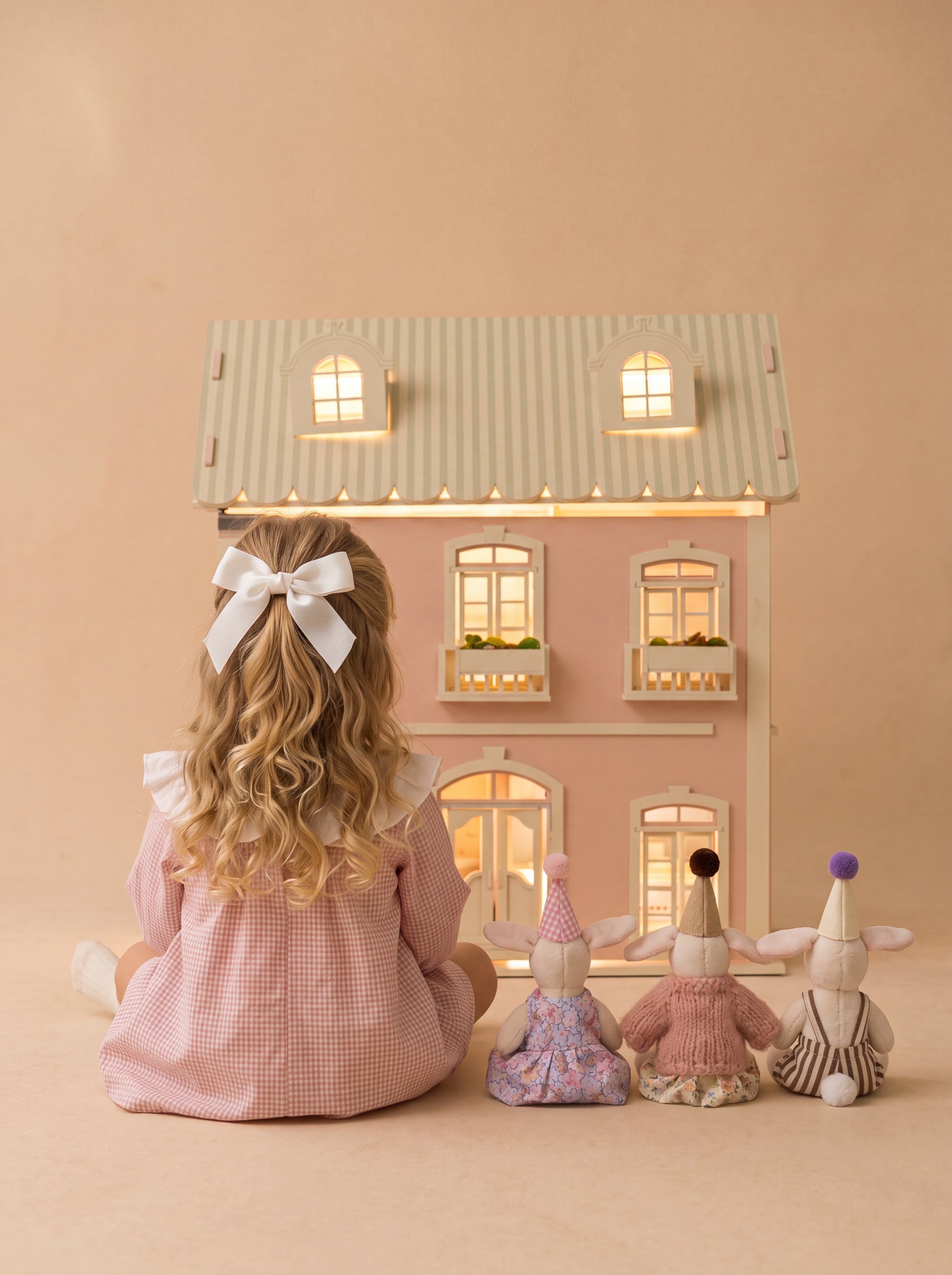 House of Nice – French Riviera Wooden Dollhouse for Kids
