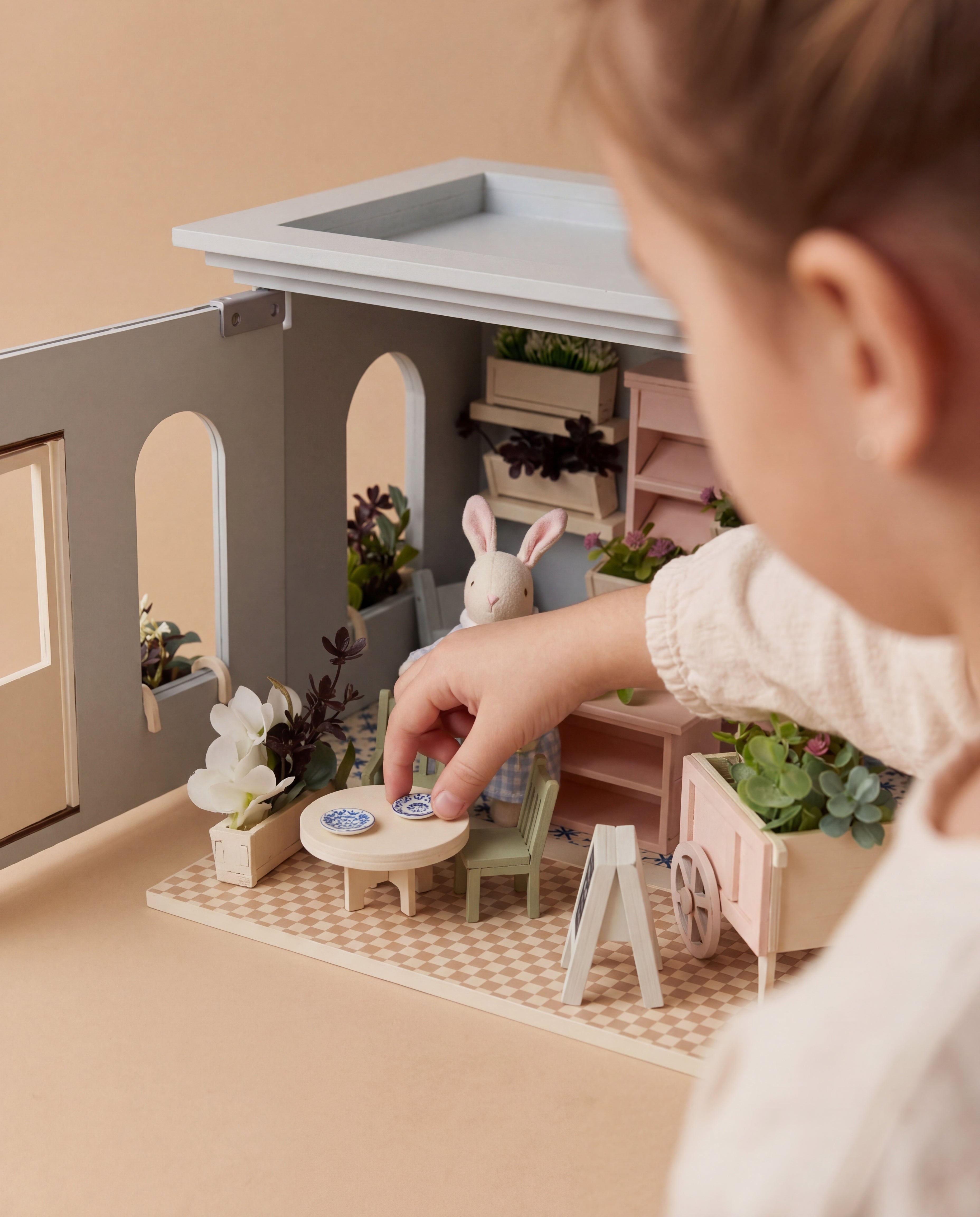 La Fleuriste de Camille – Wooden Flower Shop by Little Forest Animals