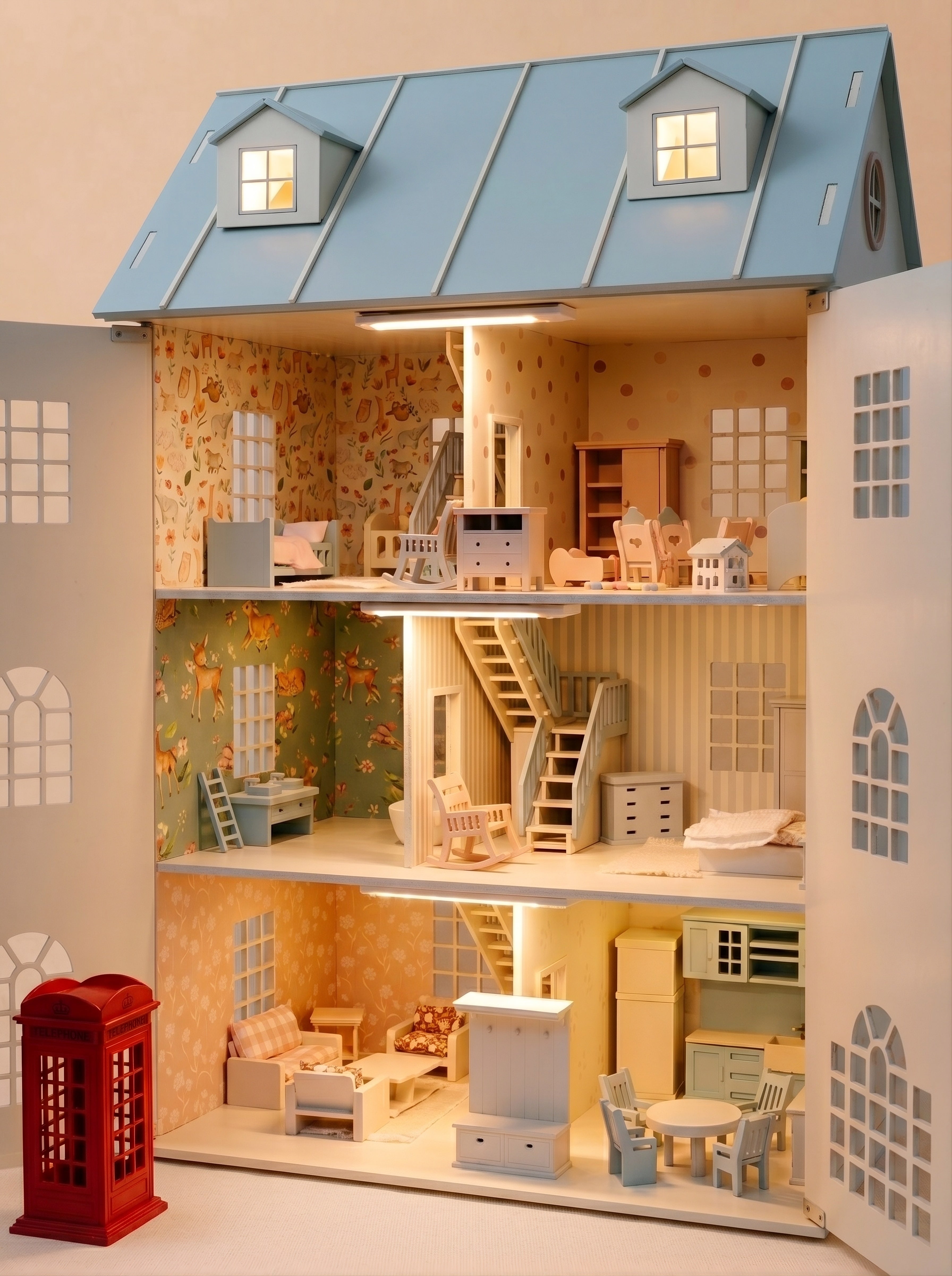 House of London – 4-Storey London Dollhouse