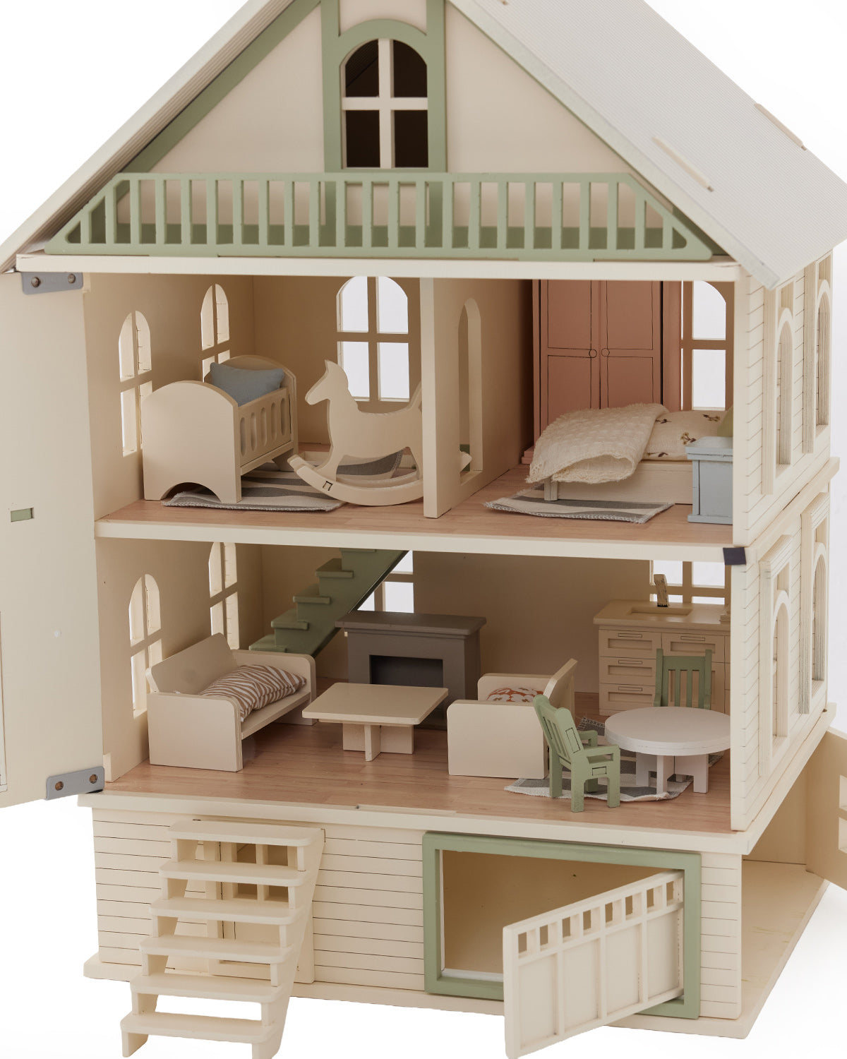 House of San Francisco – Luxury Wooden Dollhouse for Timeless Play