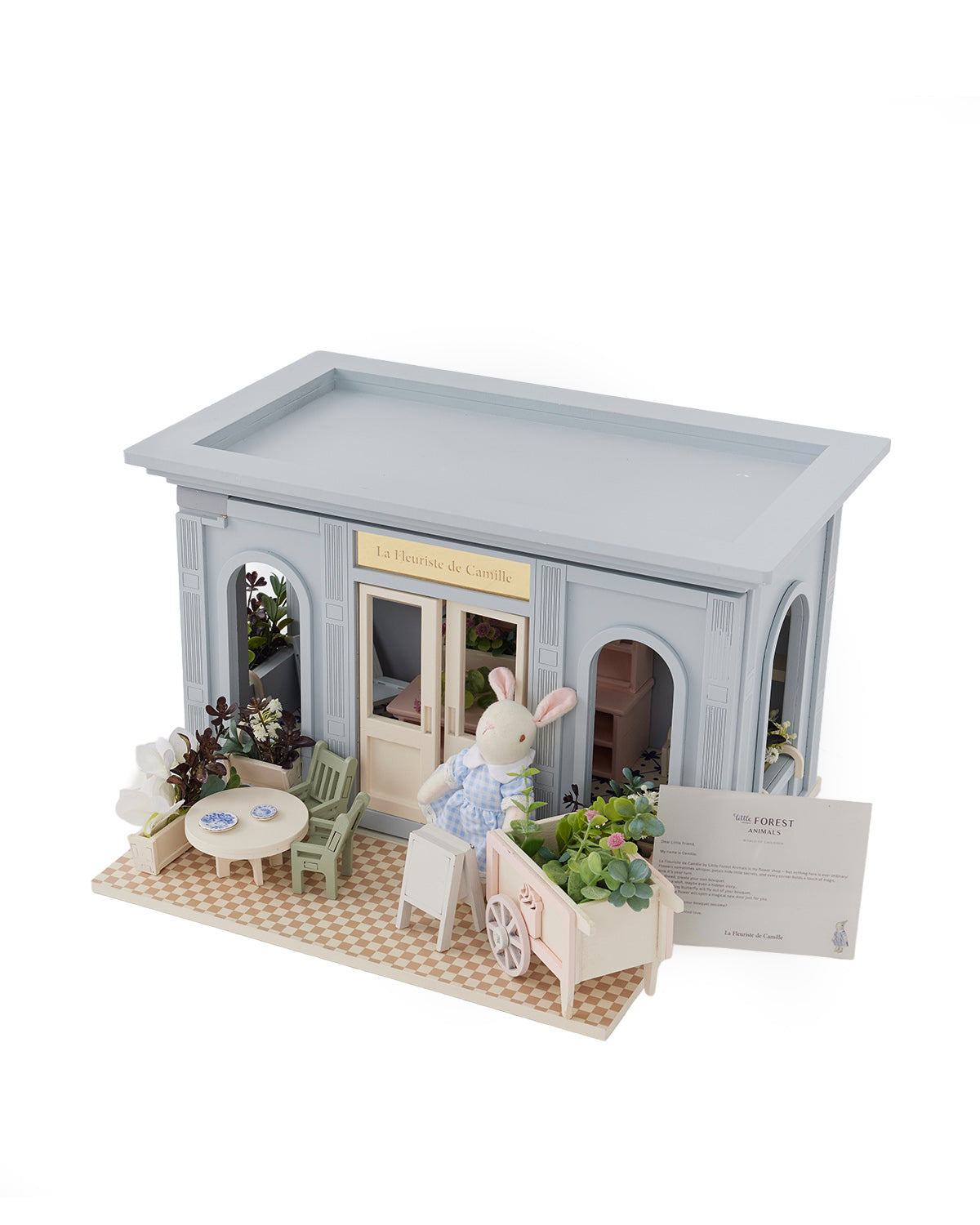 La Fleuriste de Camille – Wooden Miniature Flower Shop by Little Forest Animals