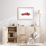 Red Porsche 911 - Image 2