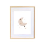 Moon with Stars