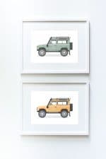 Orange Land Rover Defender - Image 5