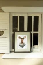 Caribou with Sweater - Image 2
