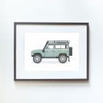 Green Land Rover Defender - Image 3