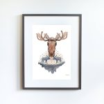 Caribou with Sweater - Image 6