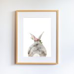 Bunny Butt with Flower - Image 2