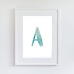 Turquois Letters - Image 4