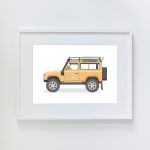 Orange Land Rover Defender - Image 4
