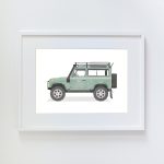 Green Land Rover Defender - Image 4