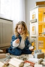 handcrafted four-story Paris Dollhouse featuring French architectural details